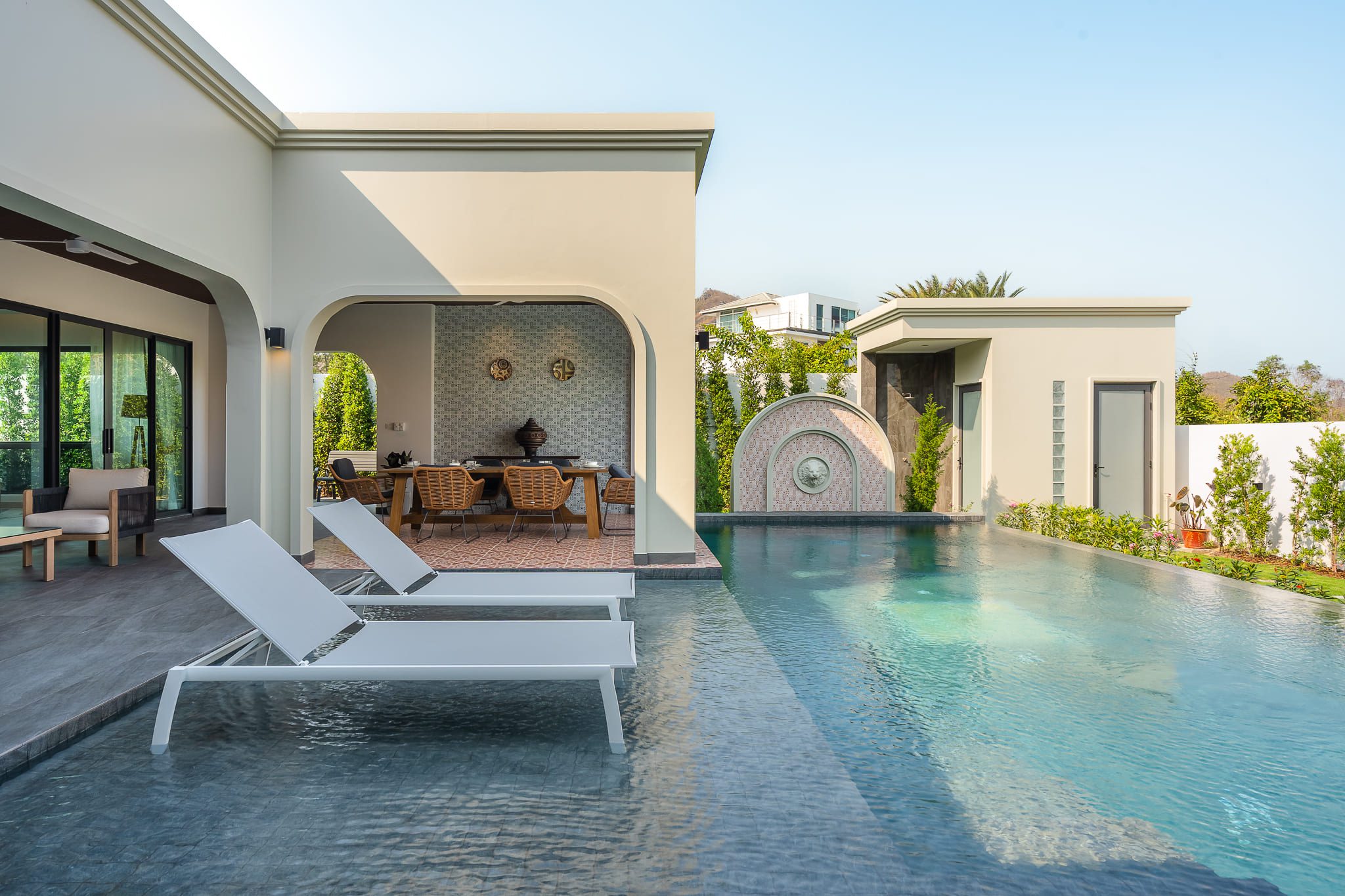 3 Bedroom 4 Bathroom Pool Villa in Hua Hin HH-114