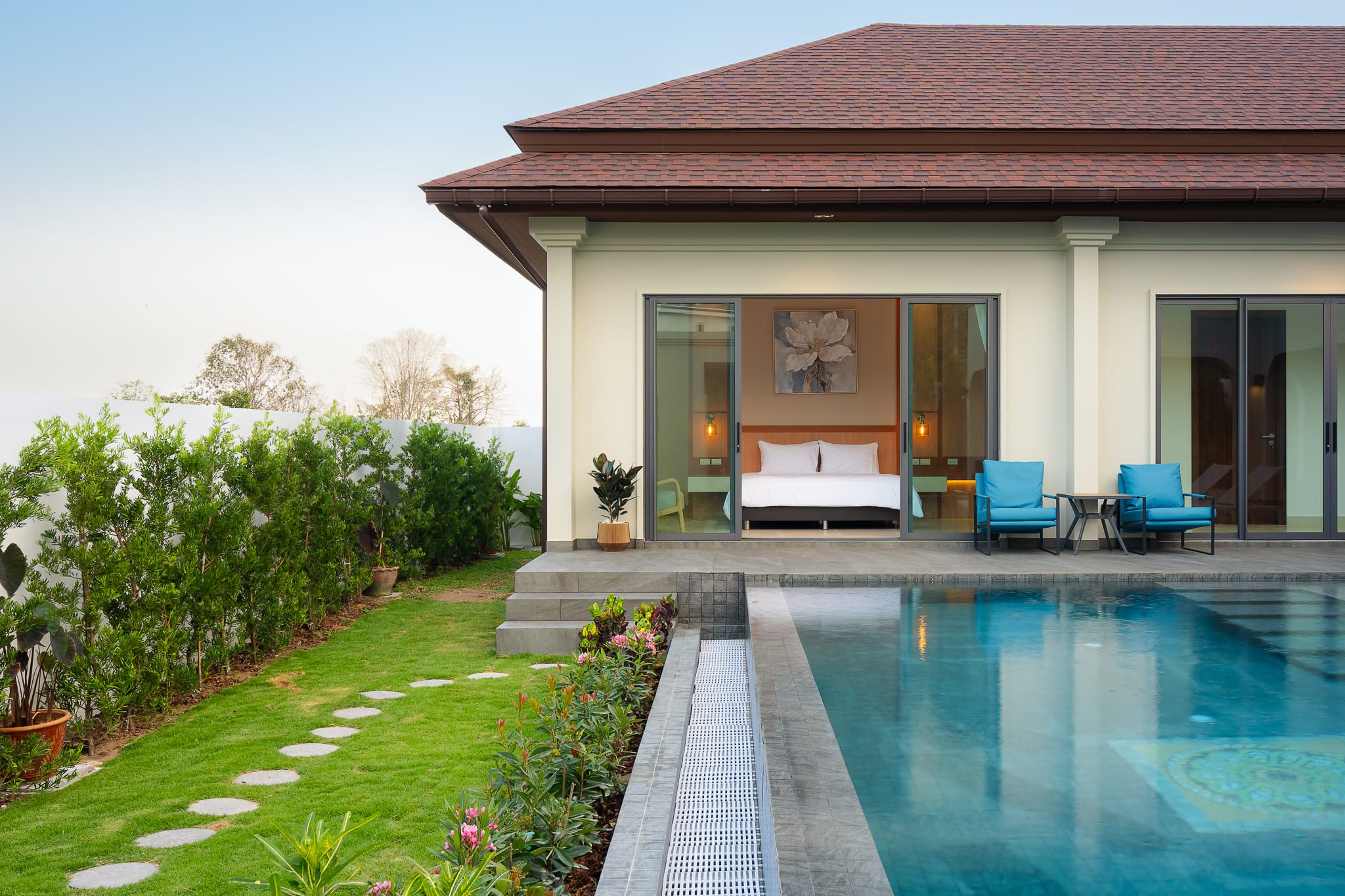 3 Bedroom 4 Bathroom Pool Villa in Hua Hin HH-114