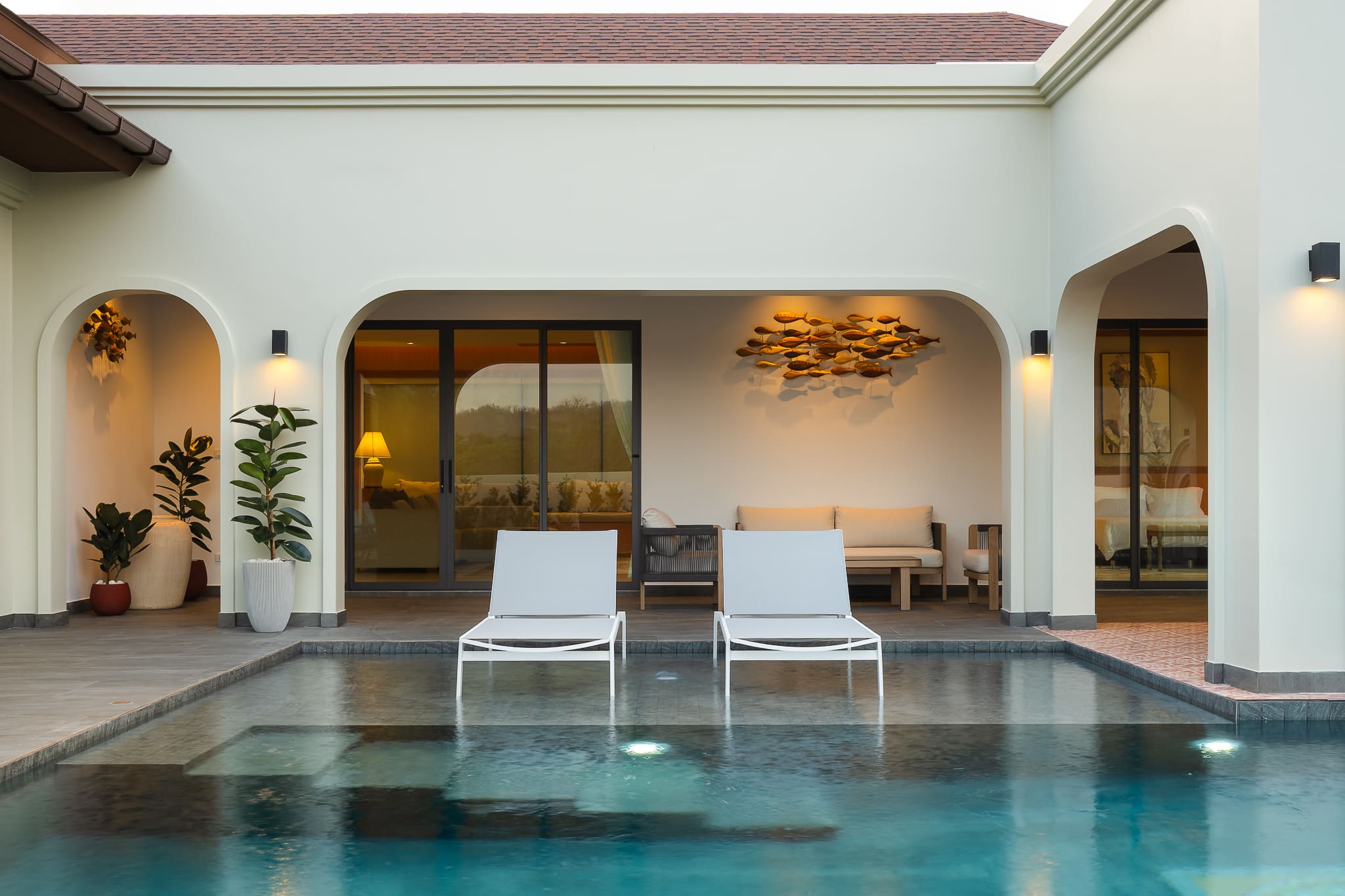 3 Bedroom 4 Bathroom Pool Villa in Hua Hin HH-114