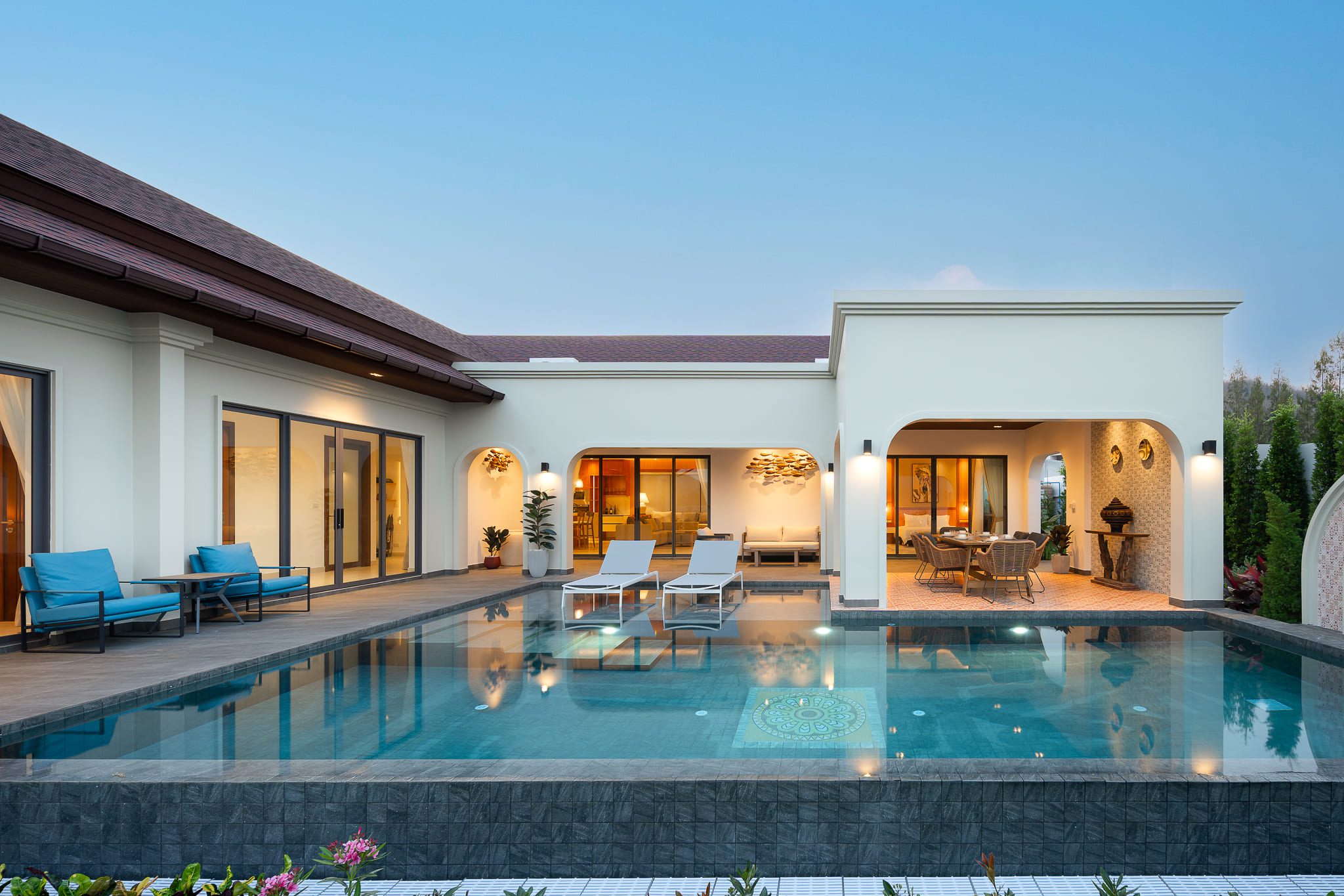 3 Bedroom 4 Bathroom Pool Villa in Hua Hin HH-114