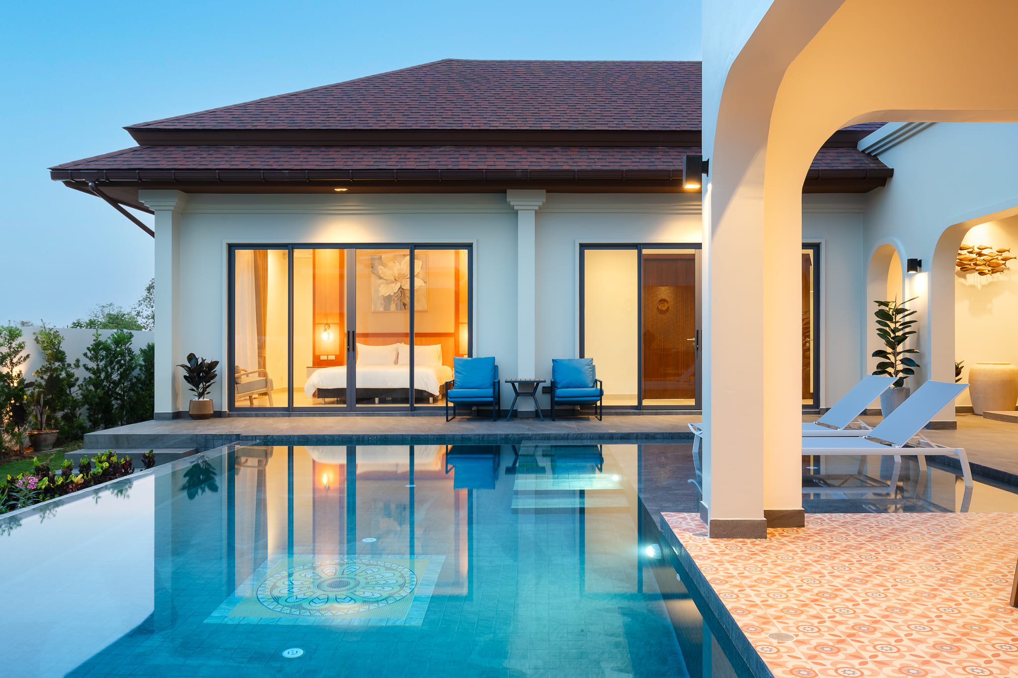 3 Bedroom 4 Bathroom Pool Villa in Hua Hin HH-114