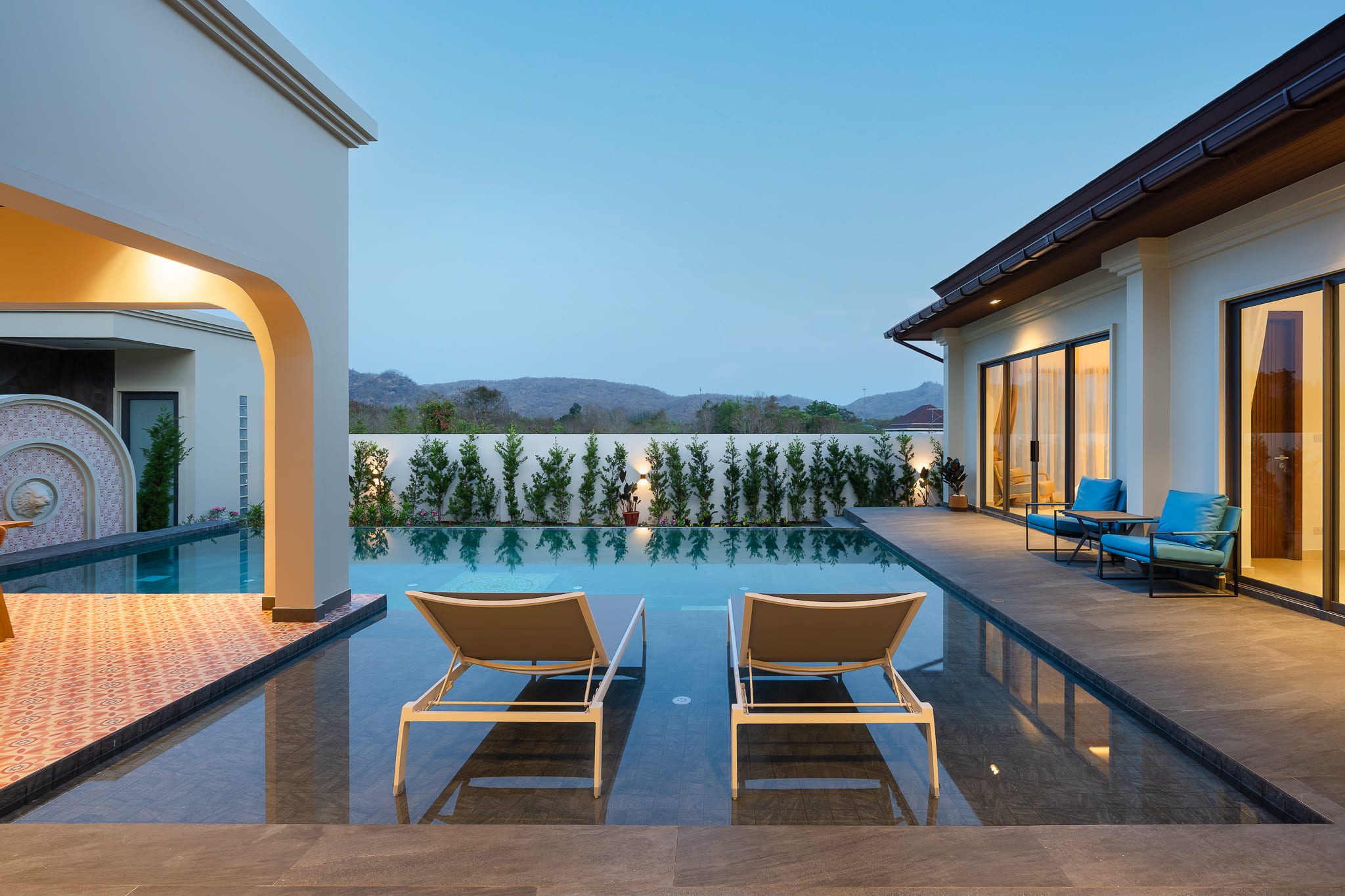 3 Bedroom 4 Bathroom Pool Villa in Hua Hin HH-114