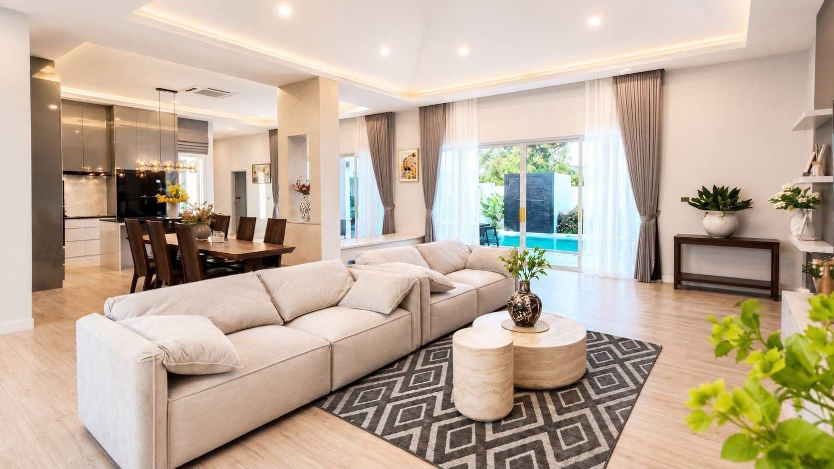3 Bedroom 3 Bathroom Pool Villa in Hua Hin HH-131
